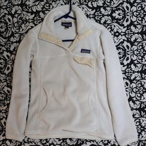 Women’s Patagonia White Snap-T